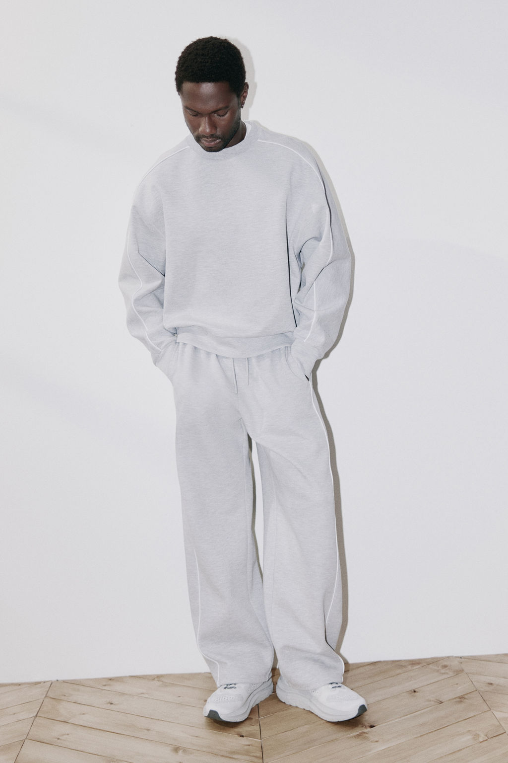 Sudadera de deporte con DryMove Oversized Fit - H&m фото 4