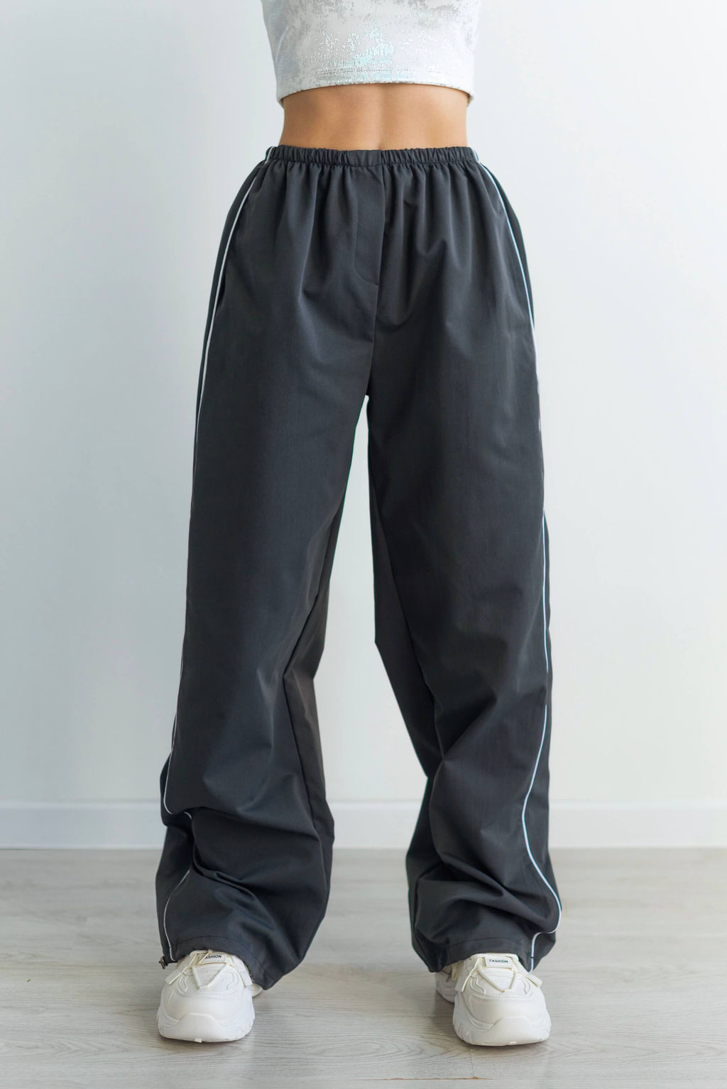 Брюки Дэви (серый) - Nadi bordo фото 7