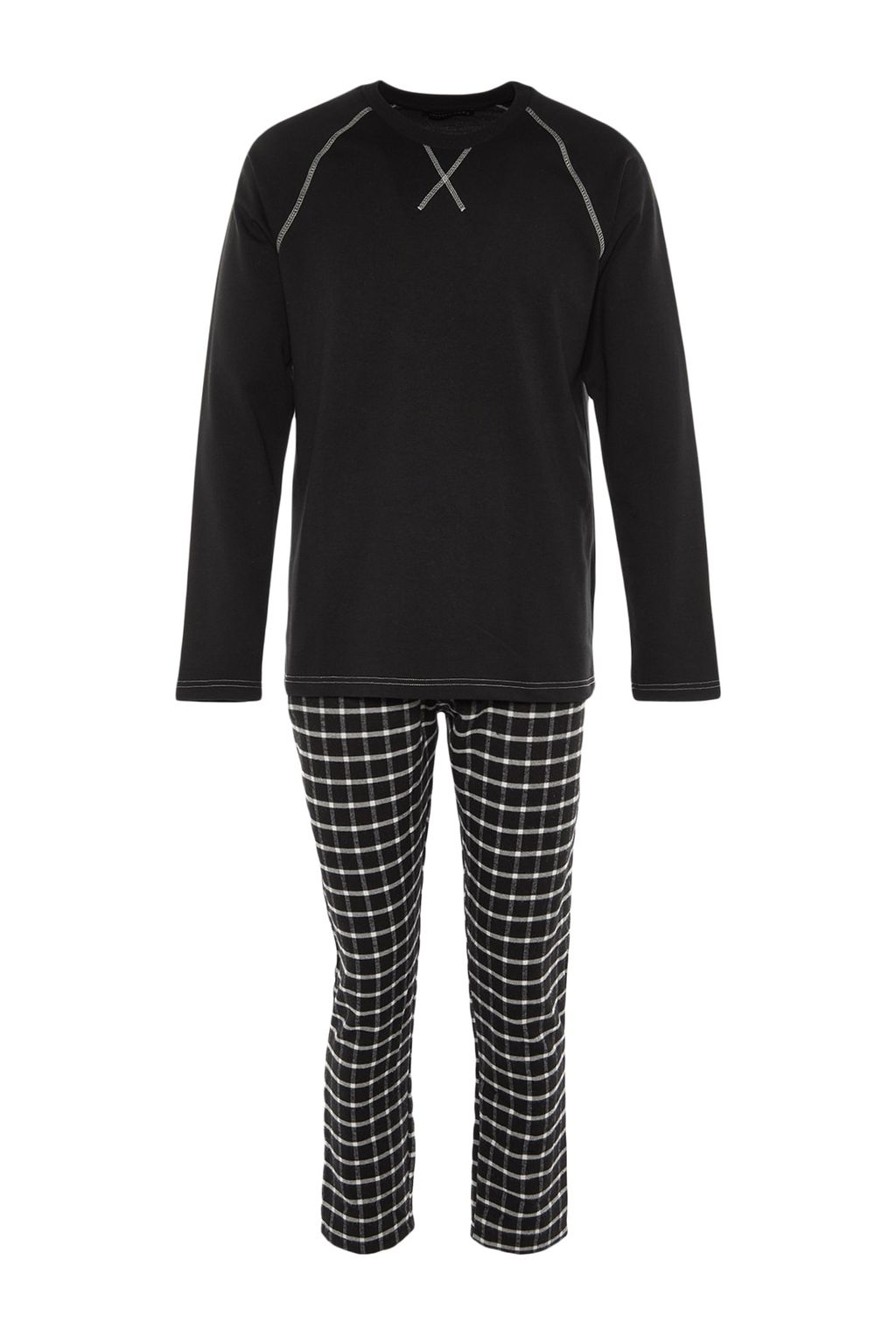 TRENDYOL MAN Siyah Regular Fit Pijama Tak?m? THMAW22PT0426 - Trendyolmilla фото 16