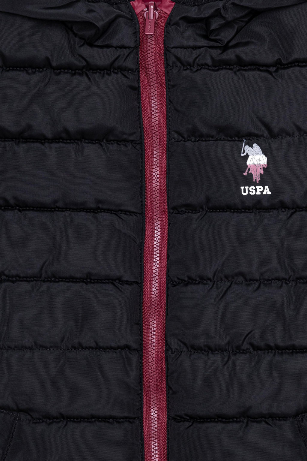 U. S. Polo Assn Черное пальто с капюшоном для мальчика - U.s. polo assn фото 12