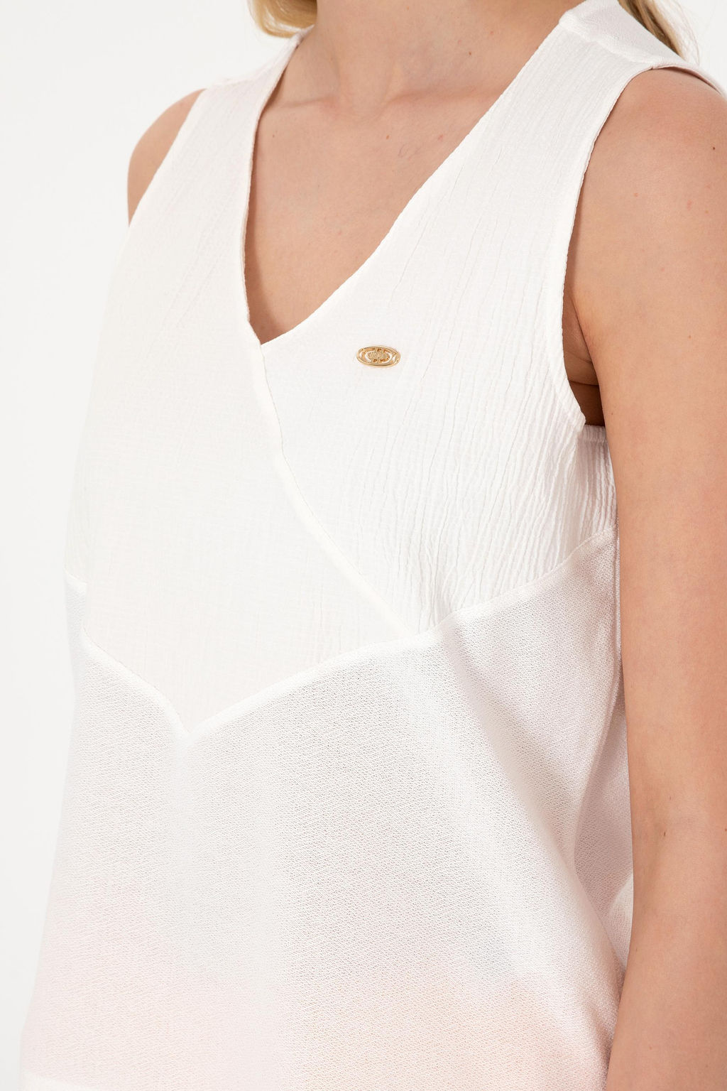 Kad_n Ekru Ti__rt Sepette S_rpriz _ndirim - U.s. polo assn фото 7