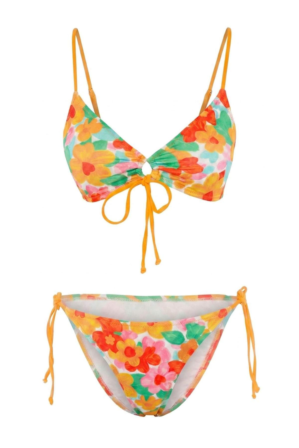 _i_ek Desenli __gen Kapl_ D___k Bel Brazilian Bikini Tak_m_ TBESS26BT00141 - Trendyolmilla фото 4