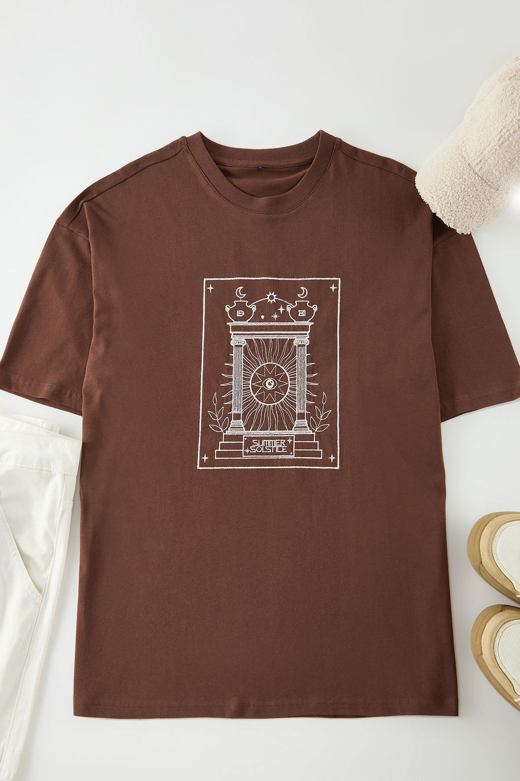 TRENDYOL MAN Mint Oversize/Genis Kesim Nak?sl? %100 Pamuklu Tok Kumas T-shirt TMNSS25TS00054 - Trendyolmilla фото 2