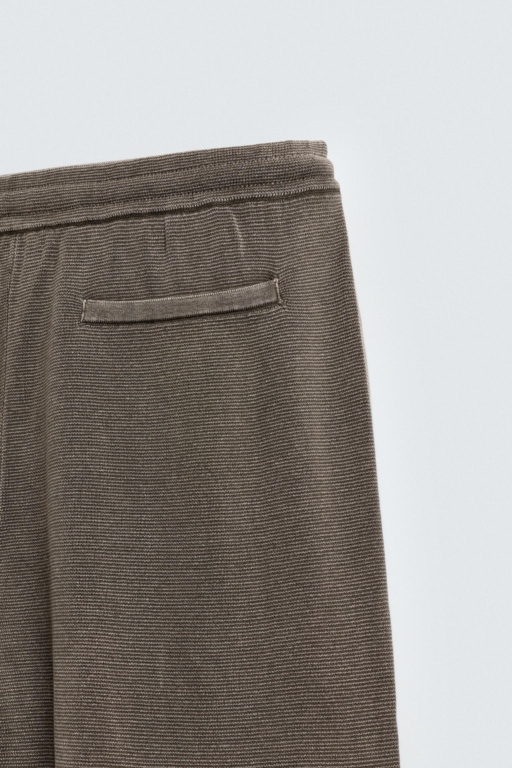 TEXTURED KNIT TROUSERS - Zara фото 10