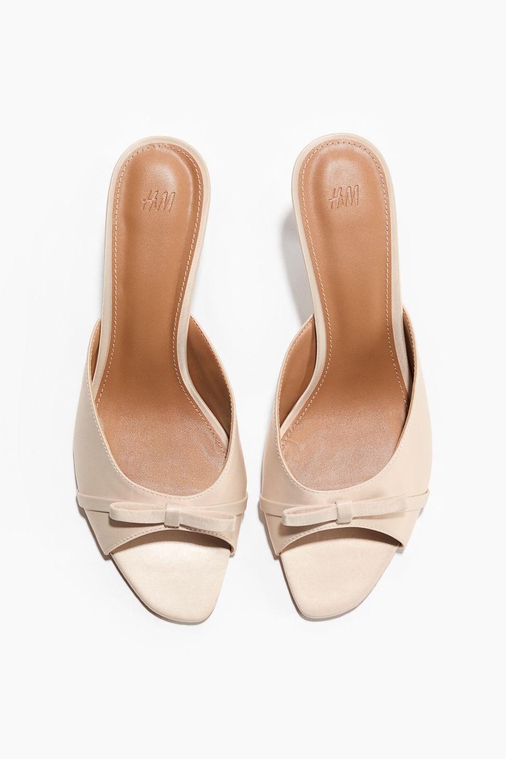 Sandalias de tac?n con lazo decorativo - H&m фото 2