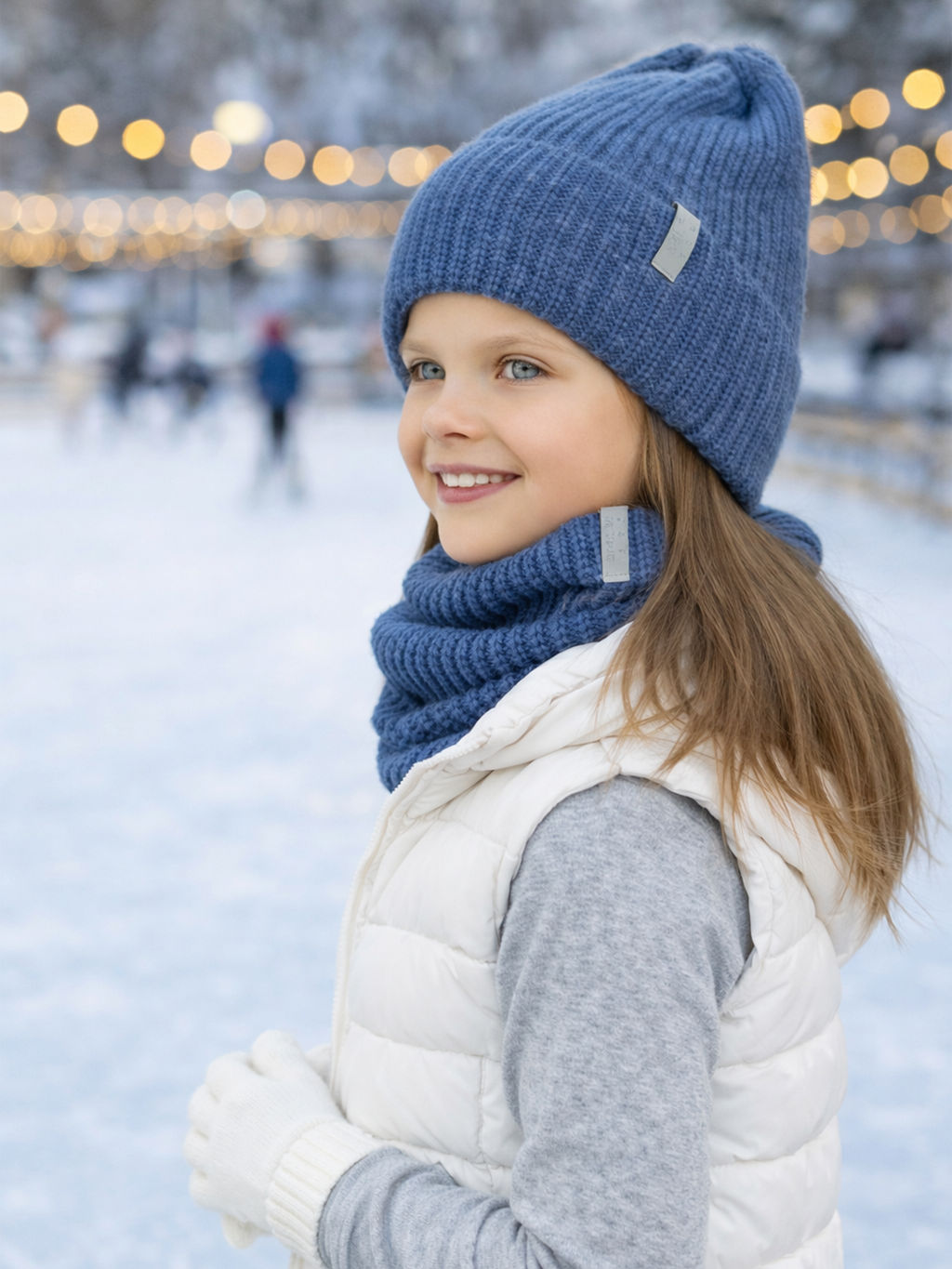 Комплект вязаный детский