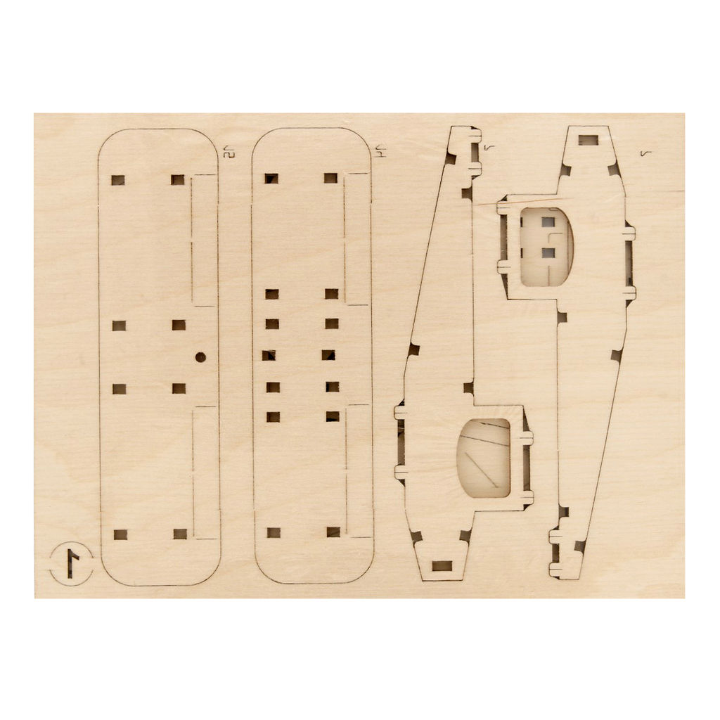 REZARK TAR-02 Пазл 3D 22 элемент. Самолет