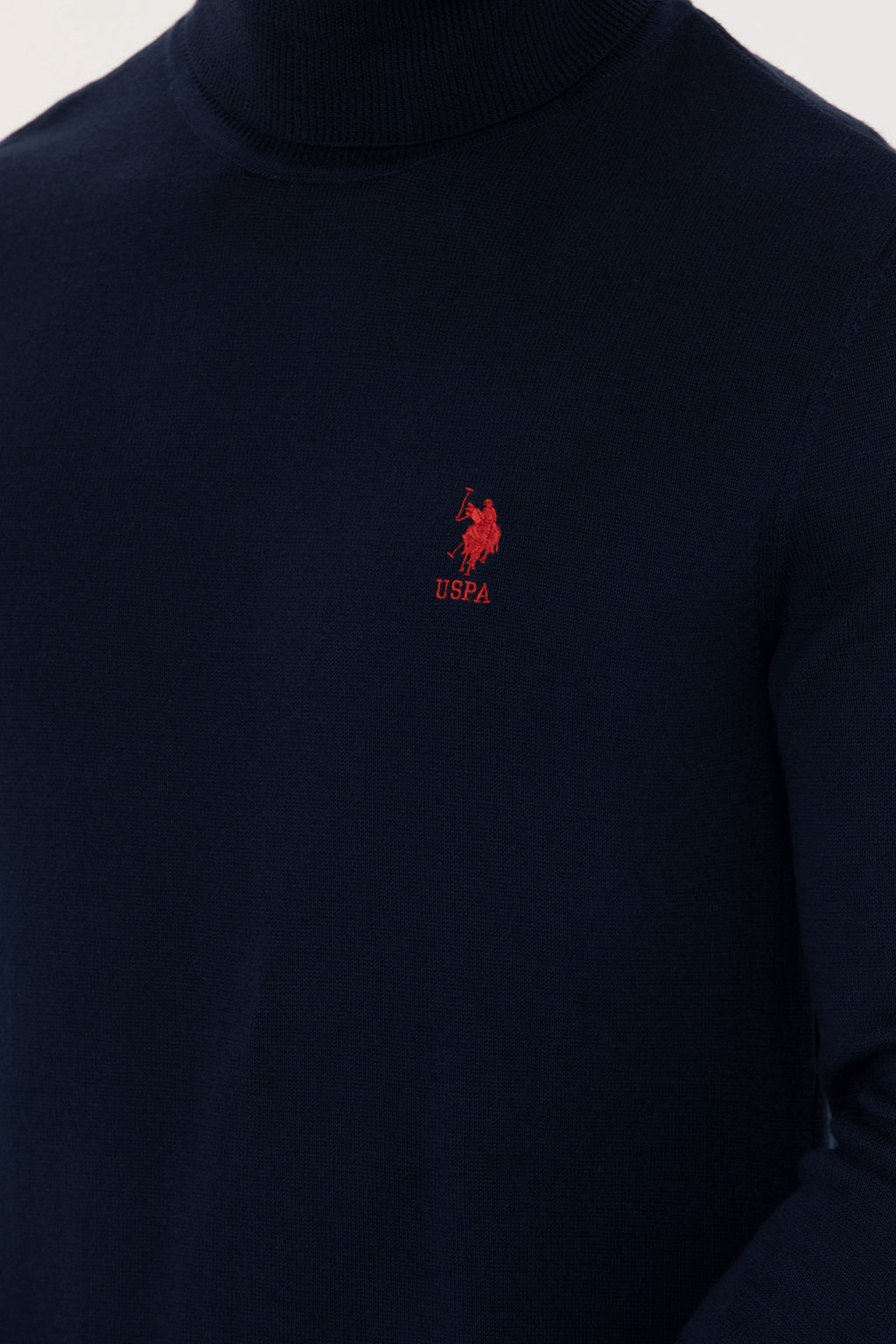 Мужской темно-синий базовый свитер - U.s. polo assn фото 21