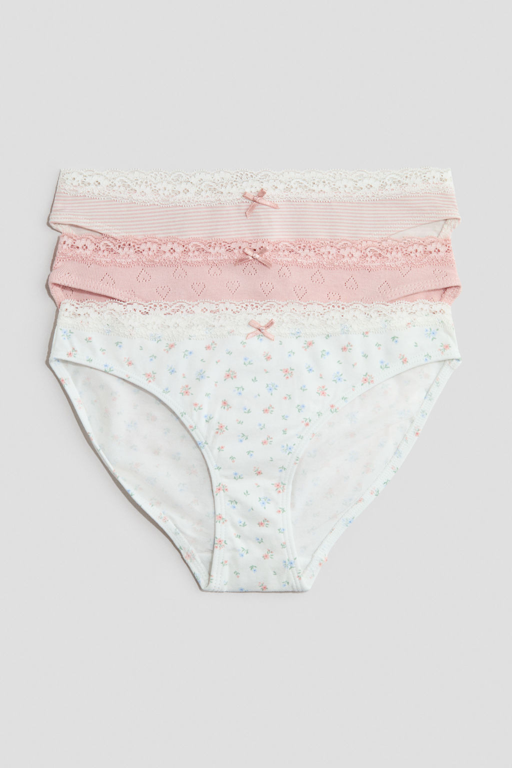 Pack de 3 bragas de algod?n - H&m фото 7
