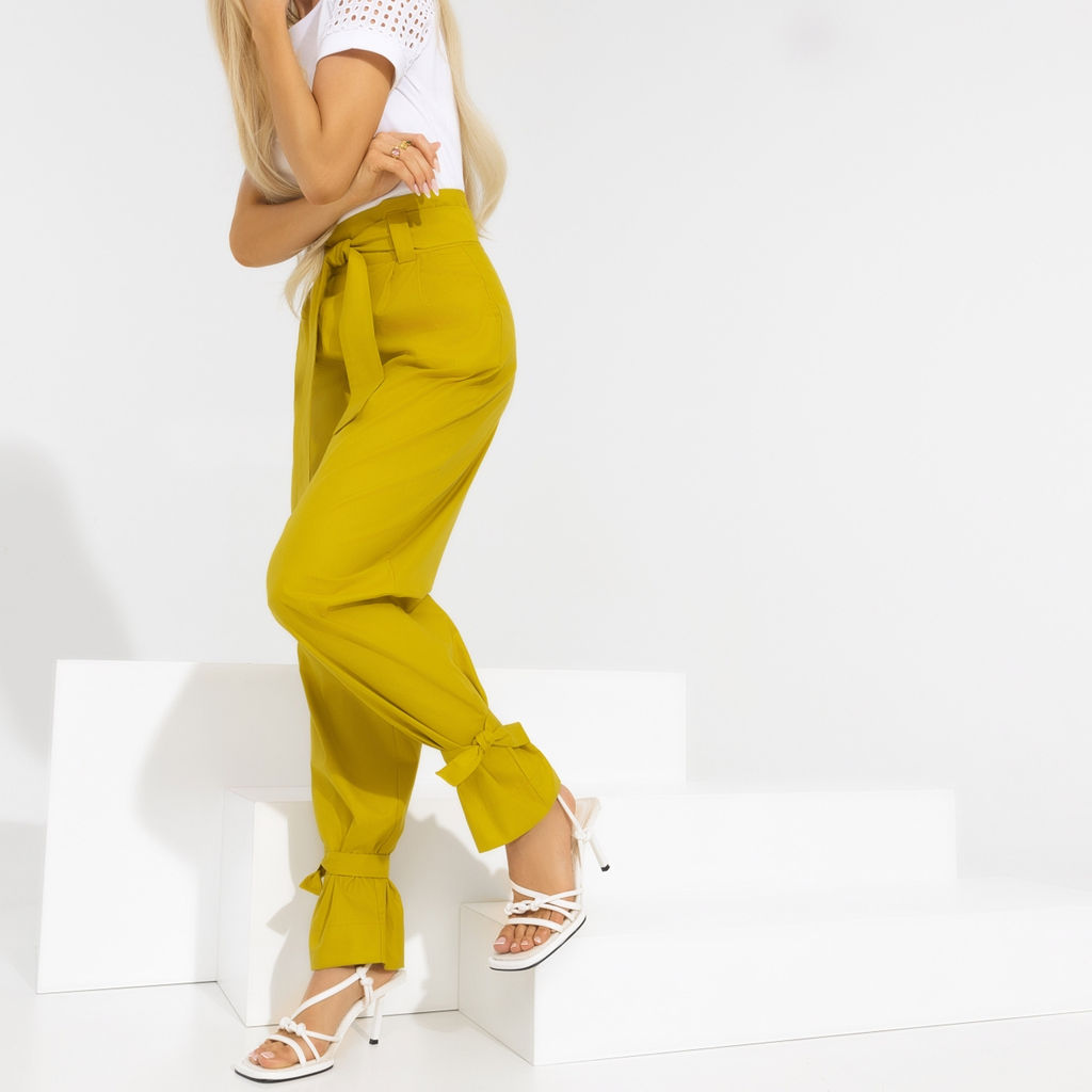 Брюки Выйти за пределы (стильная с поясом) - Charutti фото 9