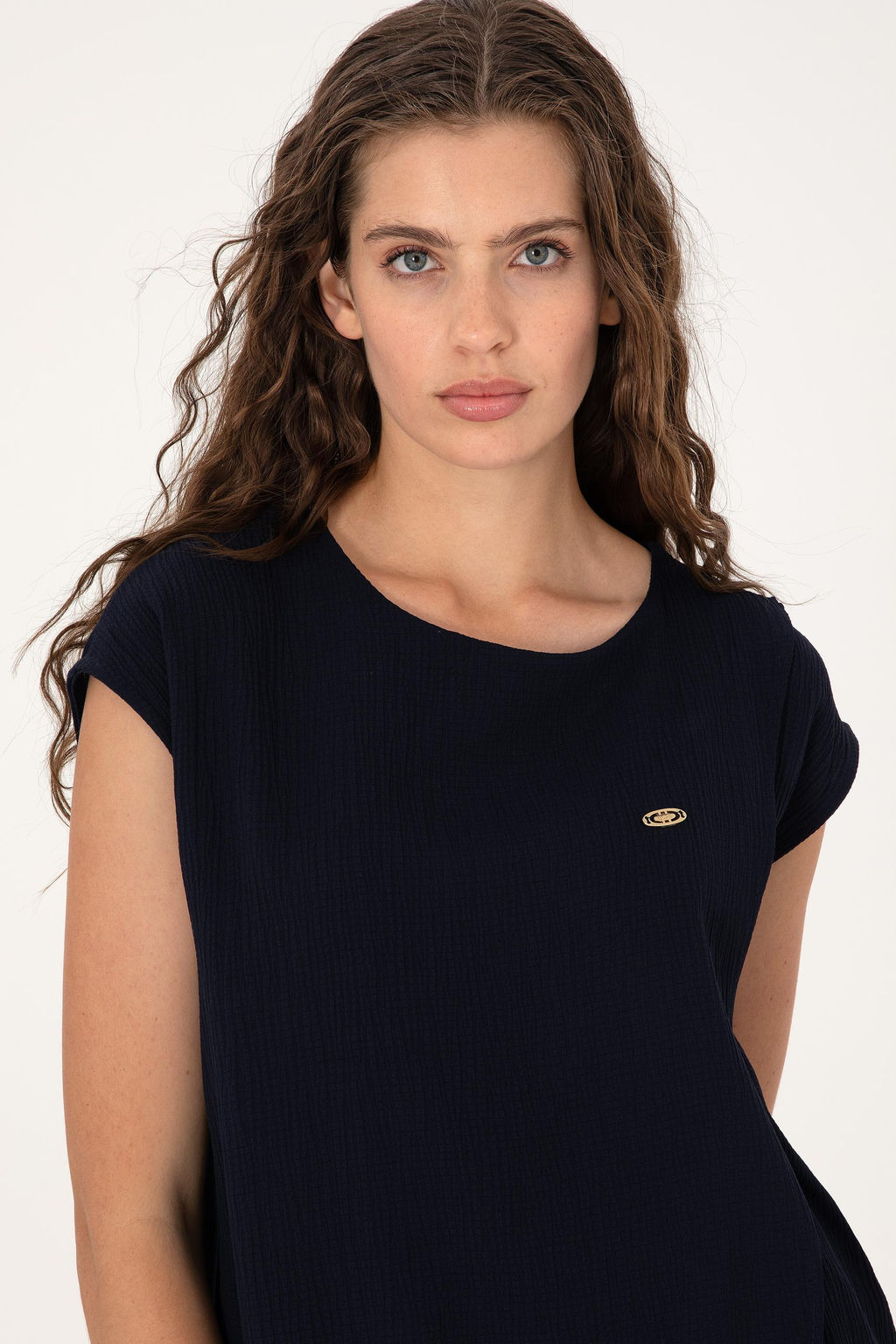 Kad_n Lacivert Ti__rt Sepette S_rpriz _ndirim - U.s. polo assn фото 2
