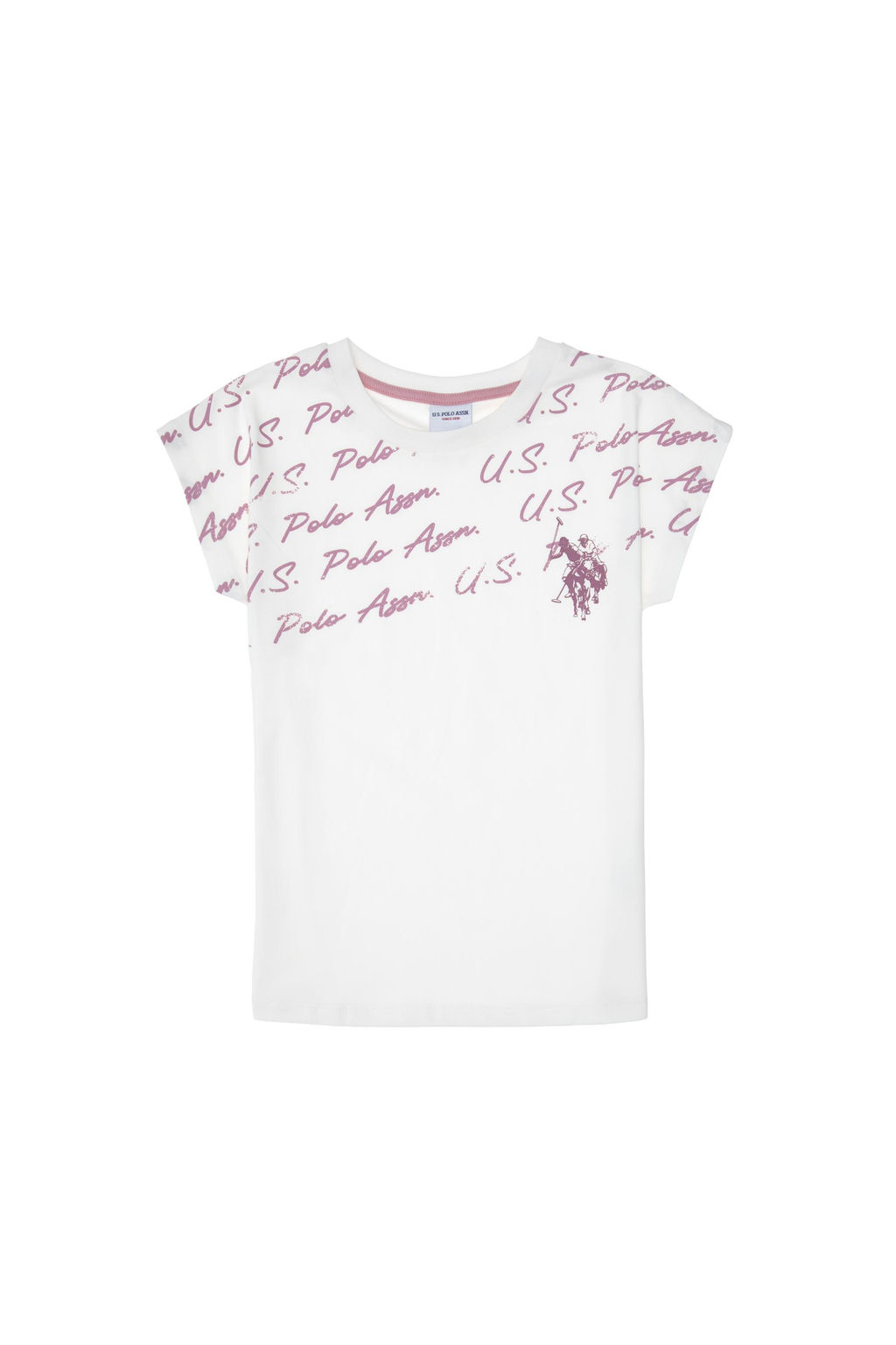 K_z _ocuk Toz Pembe _ortlu Pijama Tak_m_ Sepette S_rpriz _ndirim - U.s. polo assn фото 8