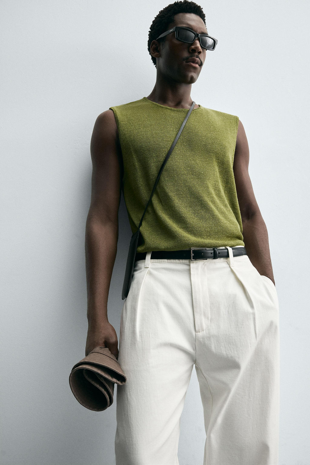 LINEN BLEND KNIT VEST - Zara фото 6