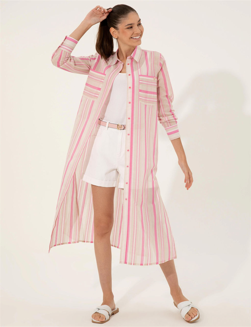 Fu_ya Comfort Fit G_mlek Elbise - Pierre cardin фото 4