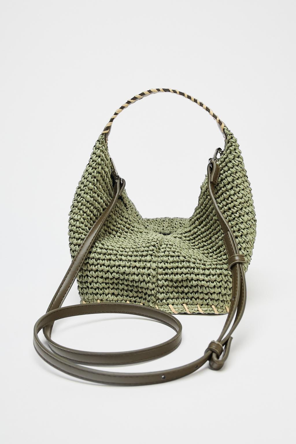 BRAIDED TOP MINI BAG - Zara фото 5