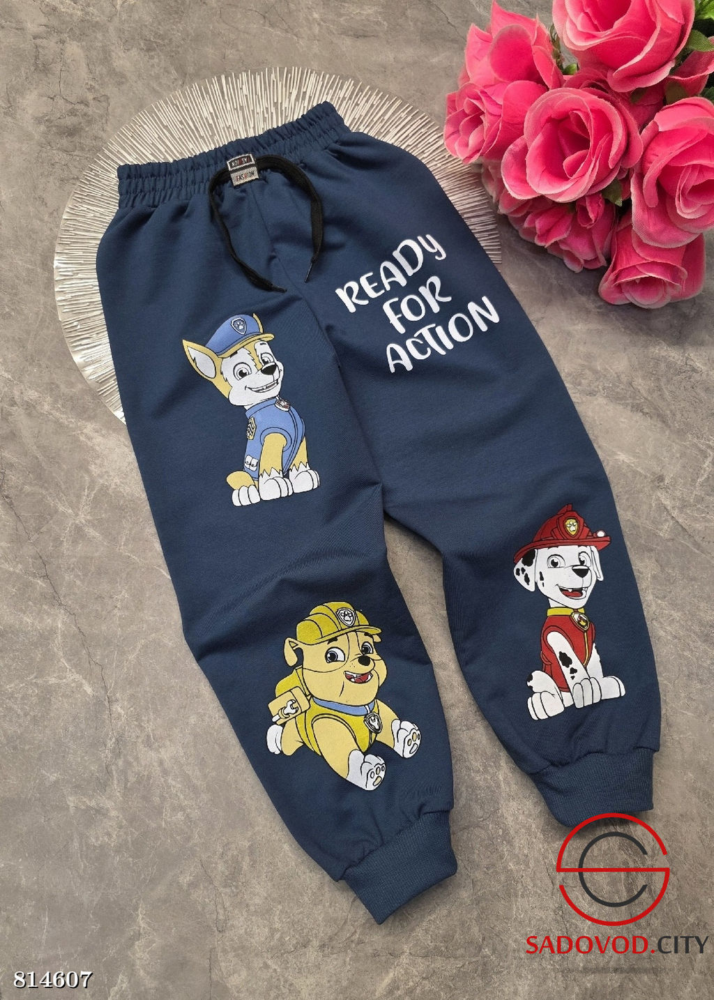 Штаны спортивные с рисунком