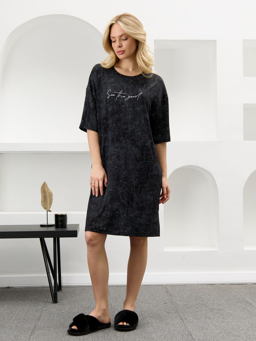 Туника Миэла-1 из вискозы с эффектом варенка VIOTEX - Виотекс фото 31