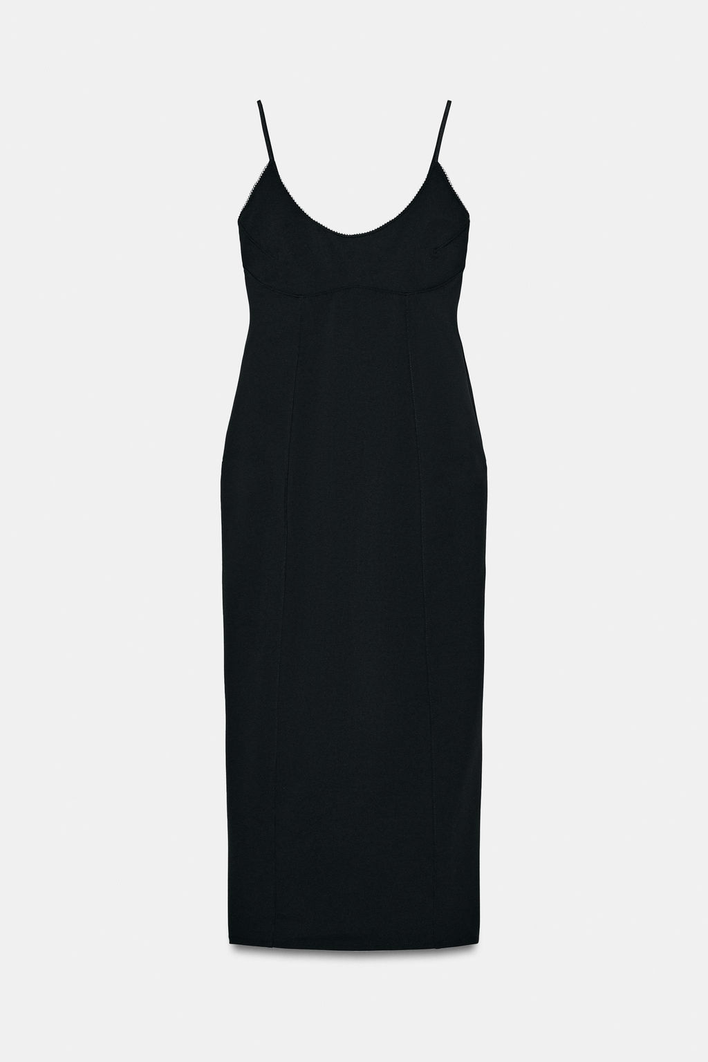 STRAPPY MIDI DRESS - Zara фото 12