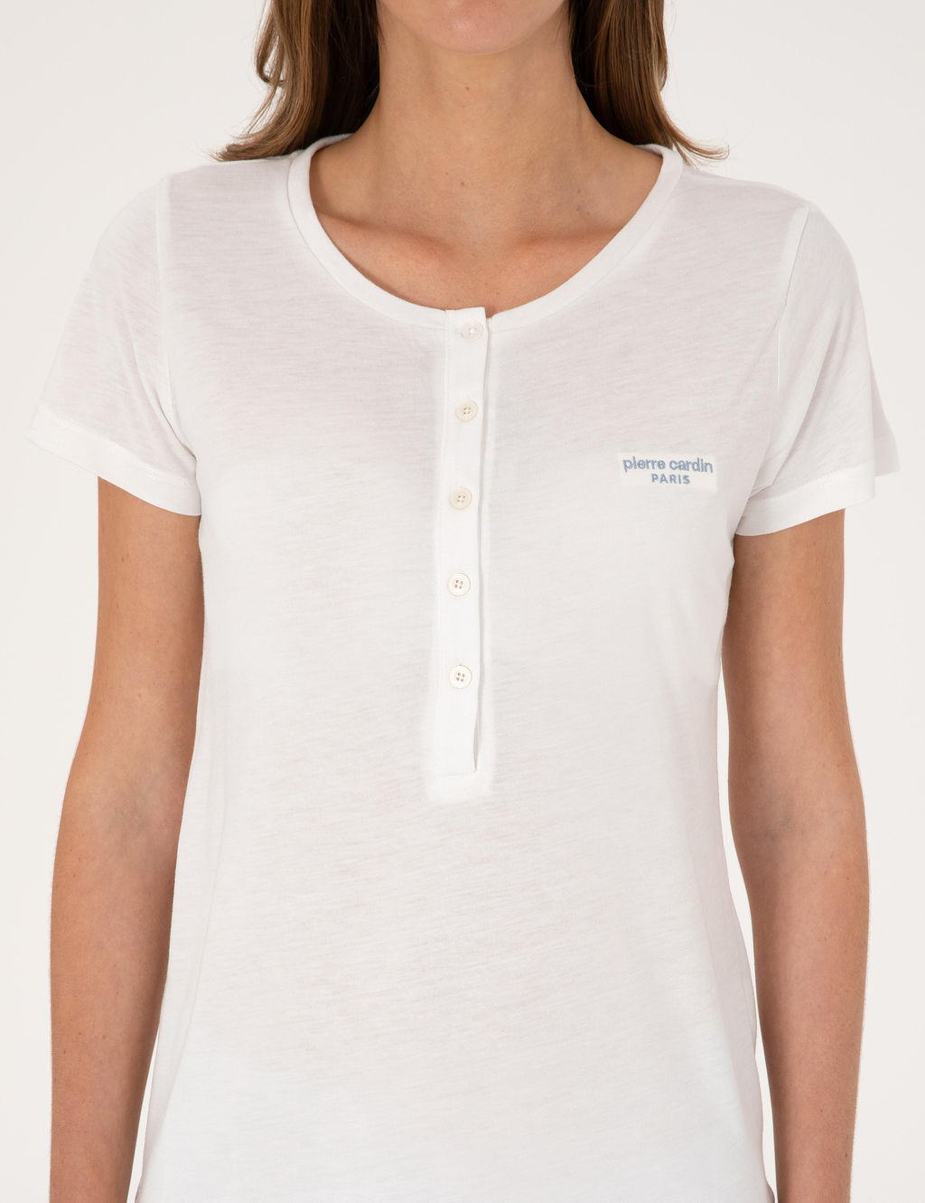 Beyaz Lohusa Pijama Tak_m_