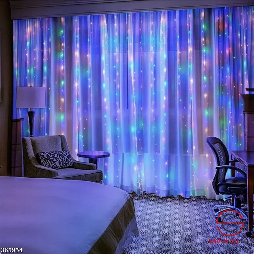 Гирлянда штора 3,0*3,0м