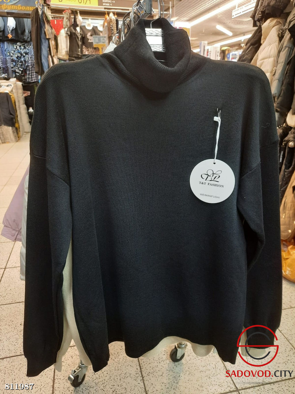 Свитер женский с горлом - Bruno фото 3