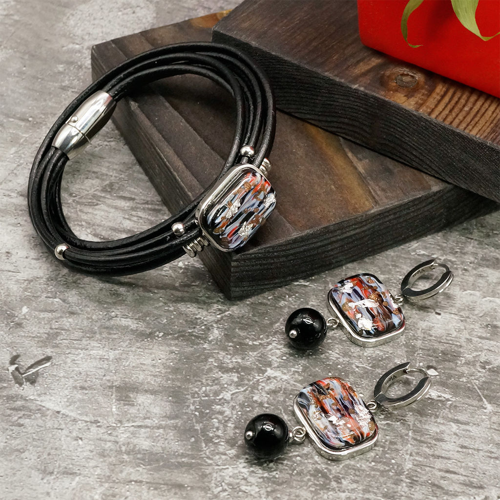 Серьги из муранского стекла - Vloes фото 6