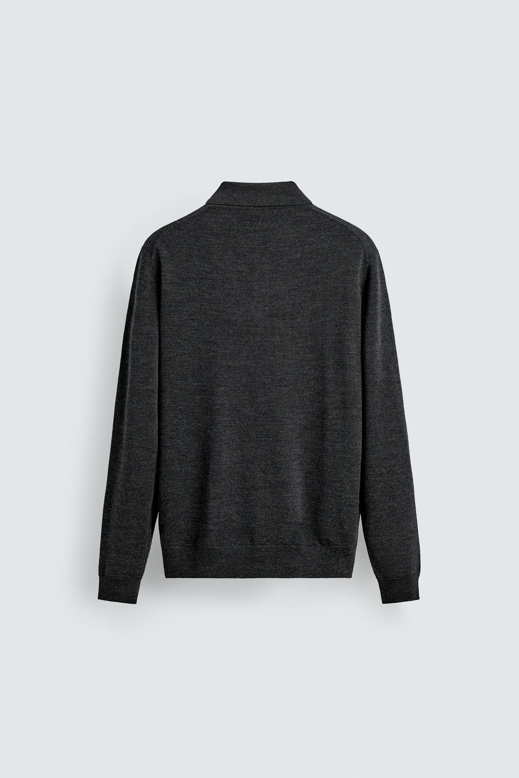 POLO PUNTO LANA / Gris antracita - Zara фото 8