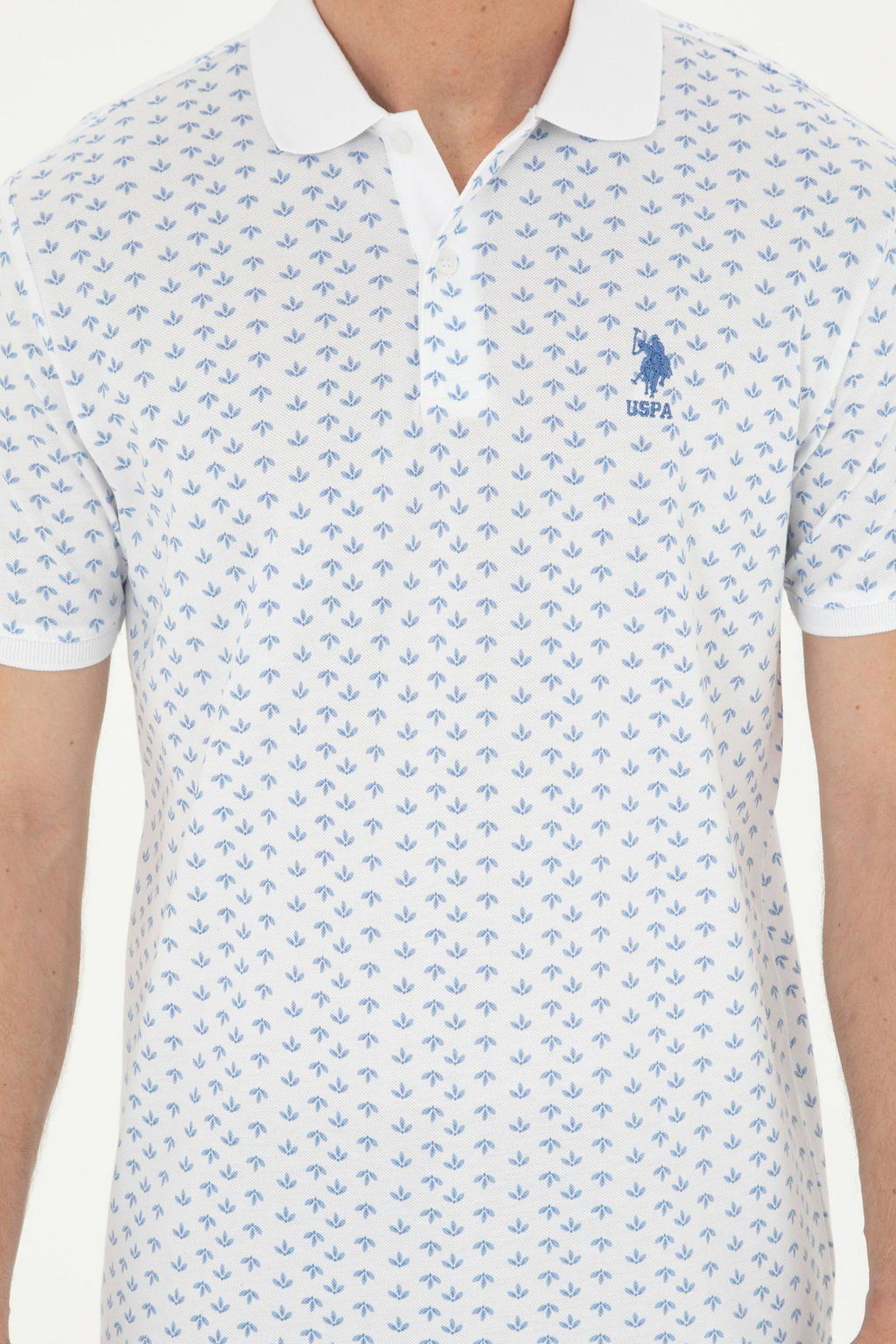 Мужская темно-синяя футболка Неожиданная скидка в корзине - U.s. polo assn фото 6