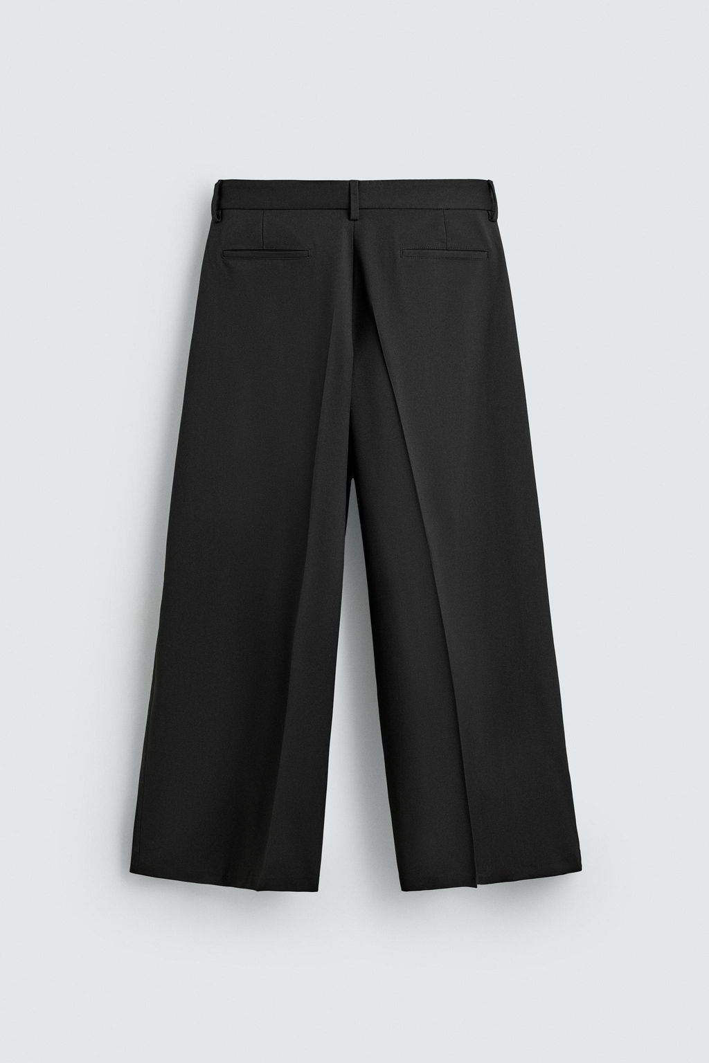 WIDE-LEG PLEATED TROUSERS - Zara фото 8