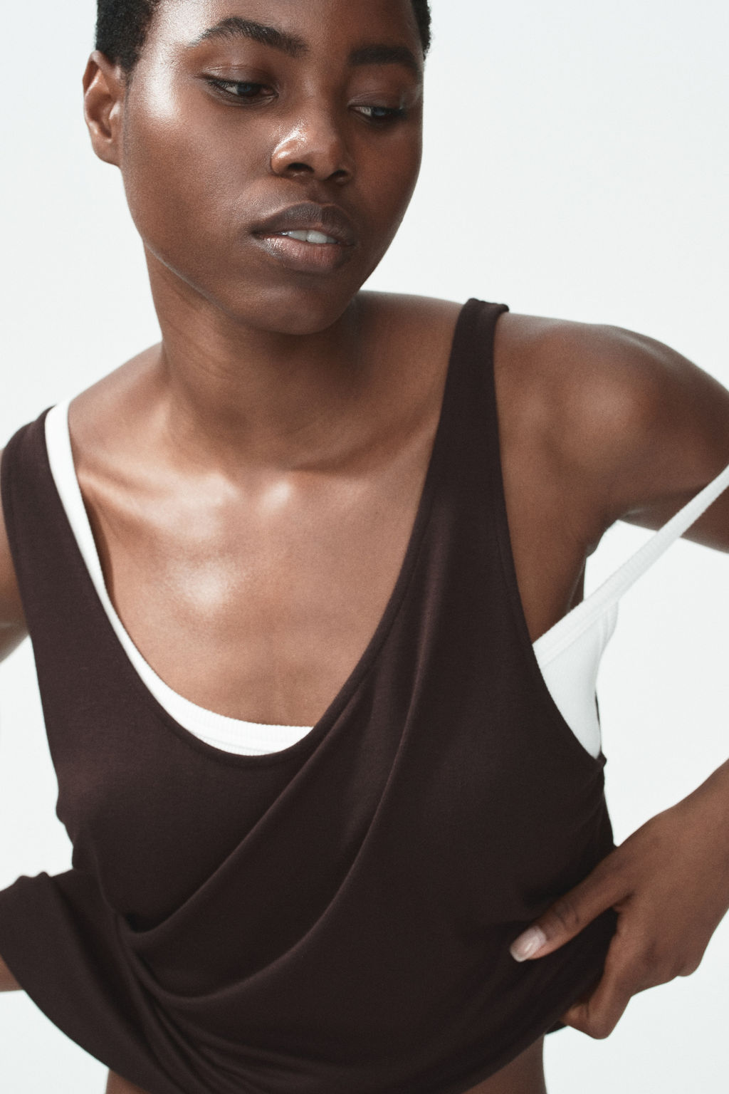 Top con escote en U - H&m фото 7