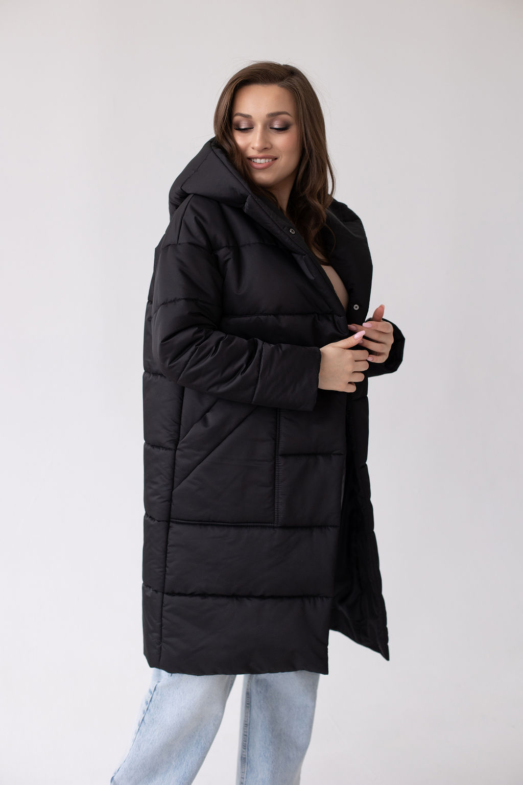 Куртка женская демисезонная 23982 (графит) - Kankan фото 33