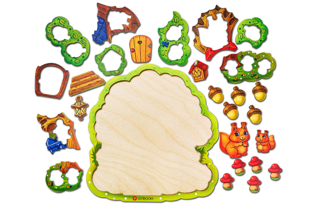 Рамки-вкладыши Запасы белочки - Smiledecor фото 3