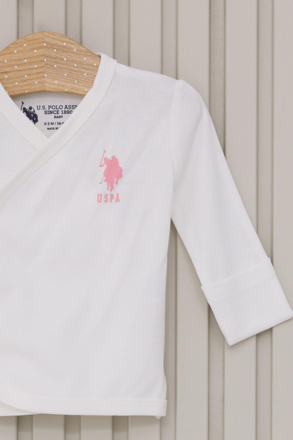 K_z Bebek Beyaz Hastane __k___ %100 Pamuk 5li Z_b_n Set - U.s. polo assn фото 3