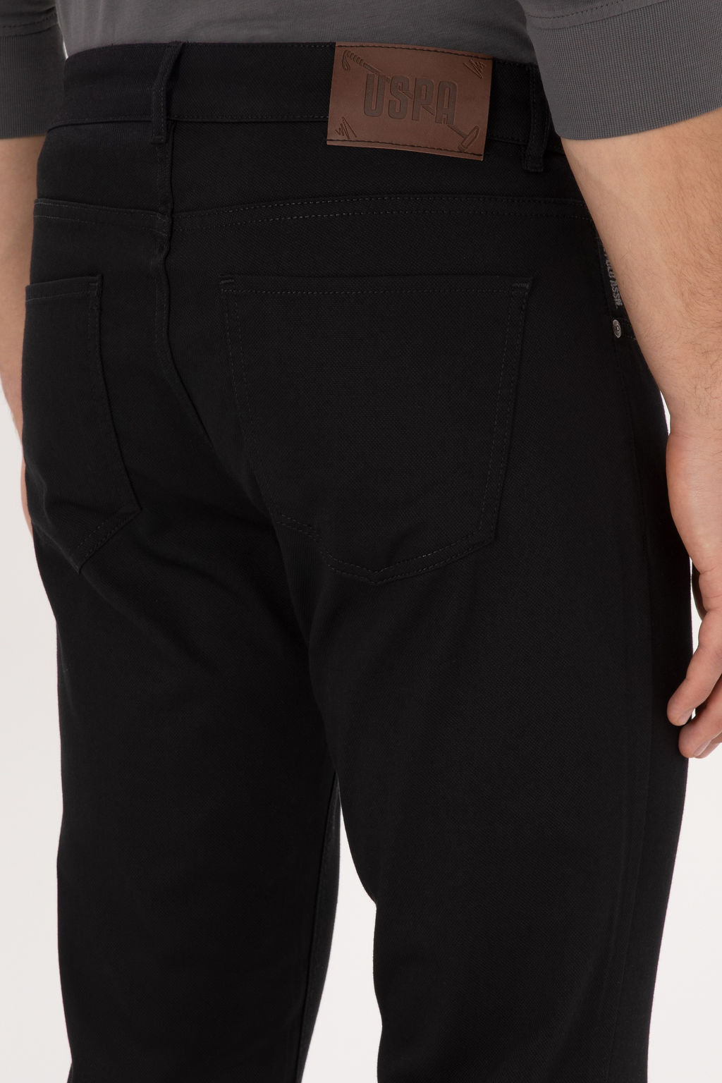 Erkek Siyah Kanvas Pantolon - U.s. polo assn фото 12