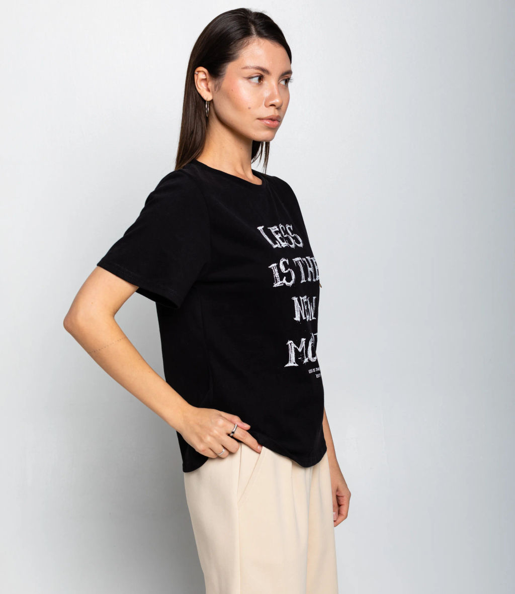 Футболка #КТ643 (1), чёрный