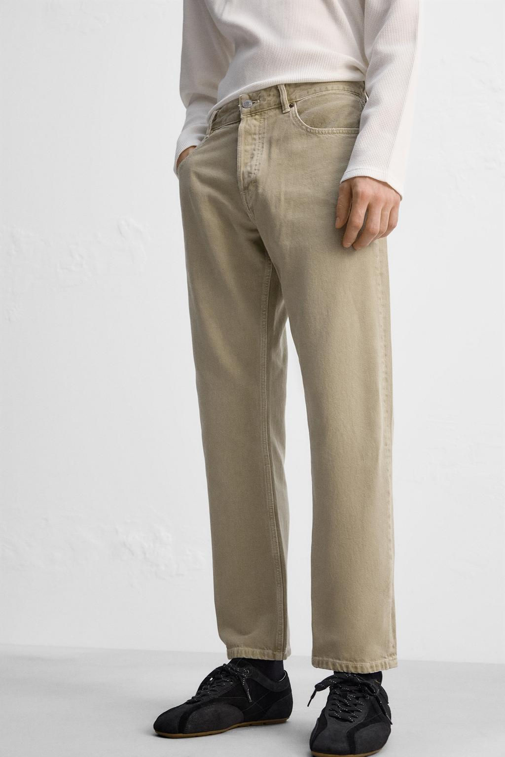 STRAIGHT-FIT REGULAR JEANS - Zara фото 10