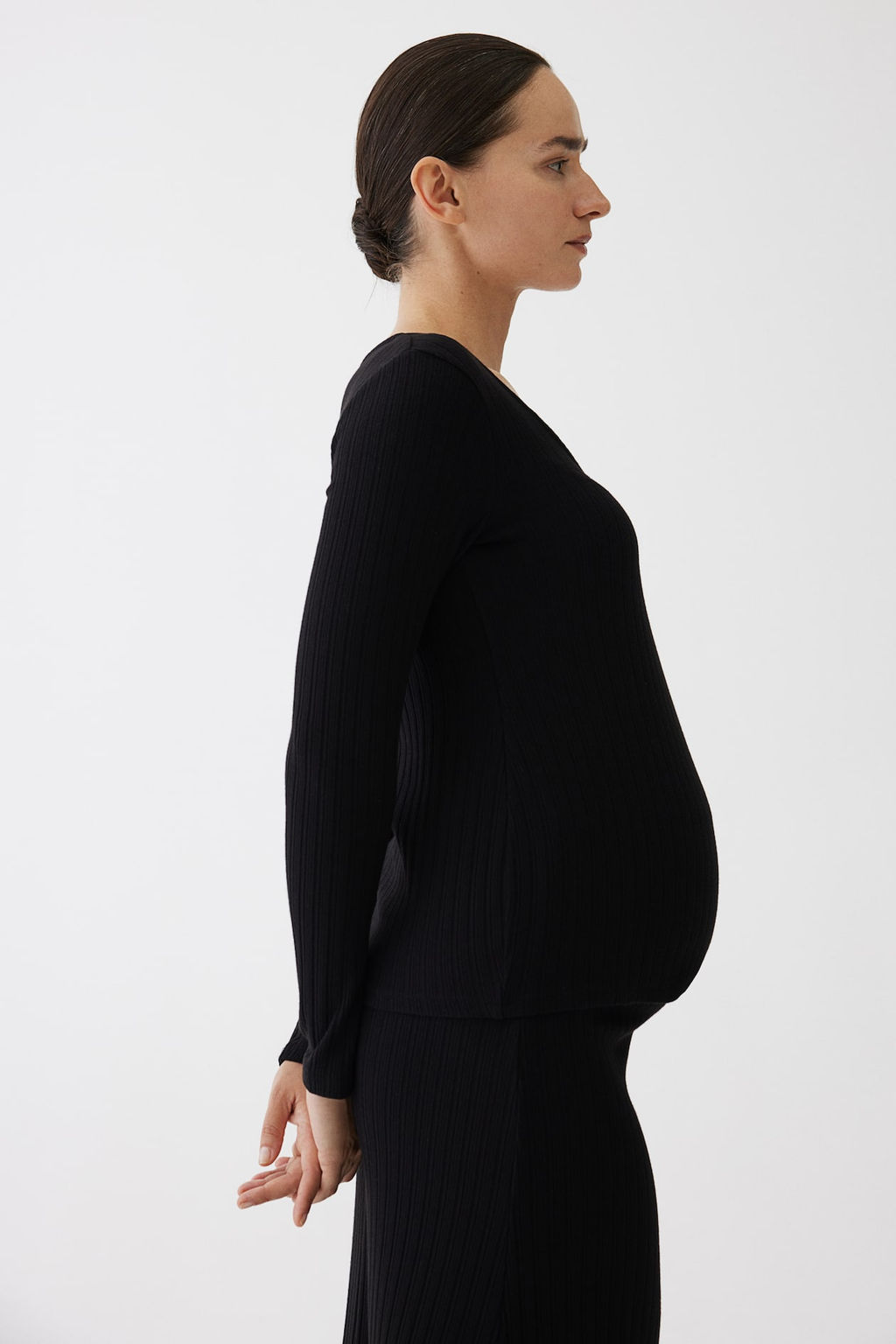 MAMA Camiseta en punto de canale - H&m фото 4