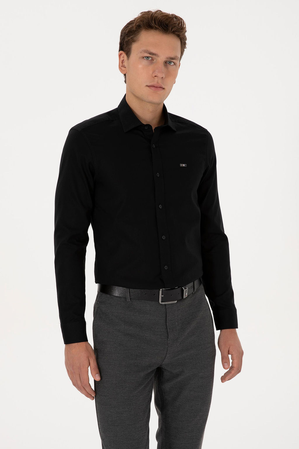 Erkek Siyah Uzun Kollu Basic G_mlek - U.s. polo assn фото 10