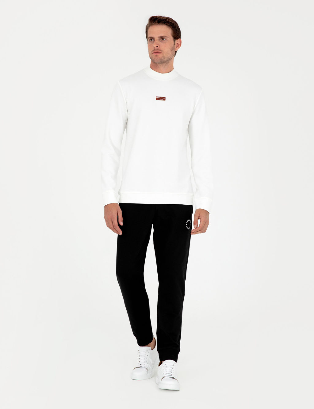Beyaz Regular Fit Sweatshirt