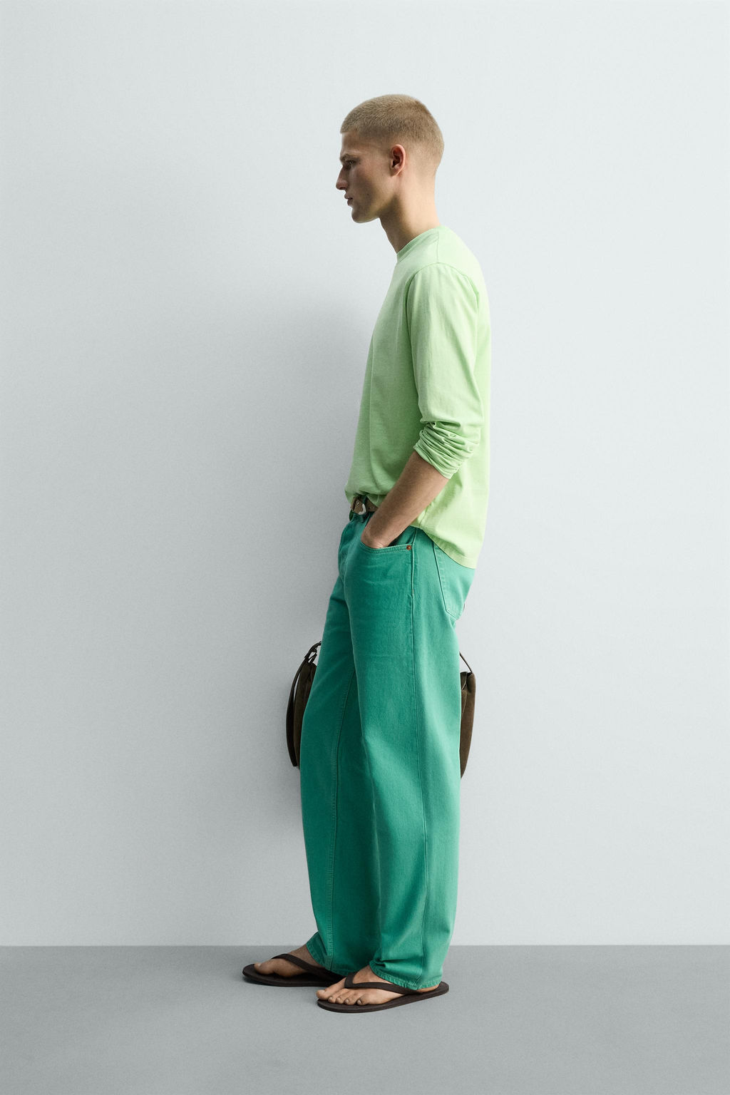 LIMITED EDITION STRAIGHT-LEG JEANS - Zara фото 4