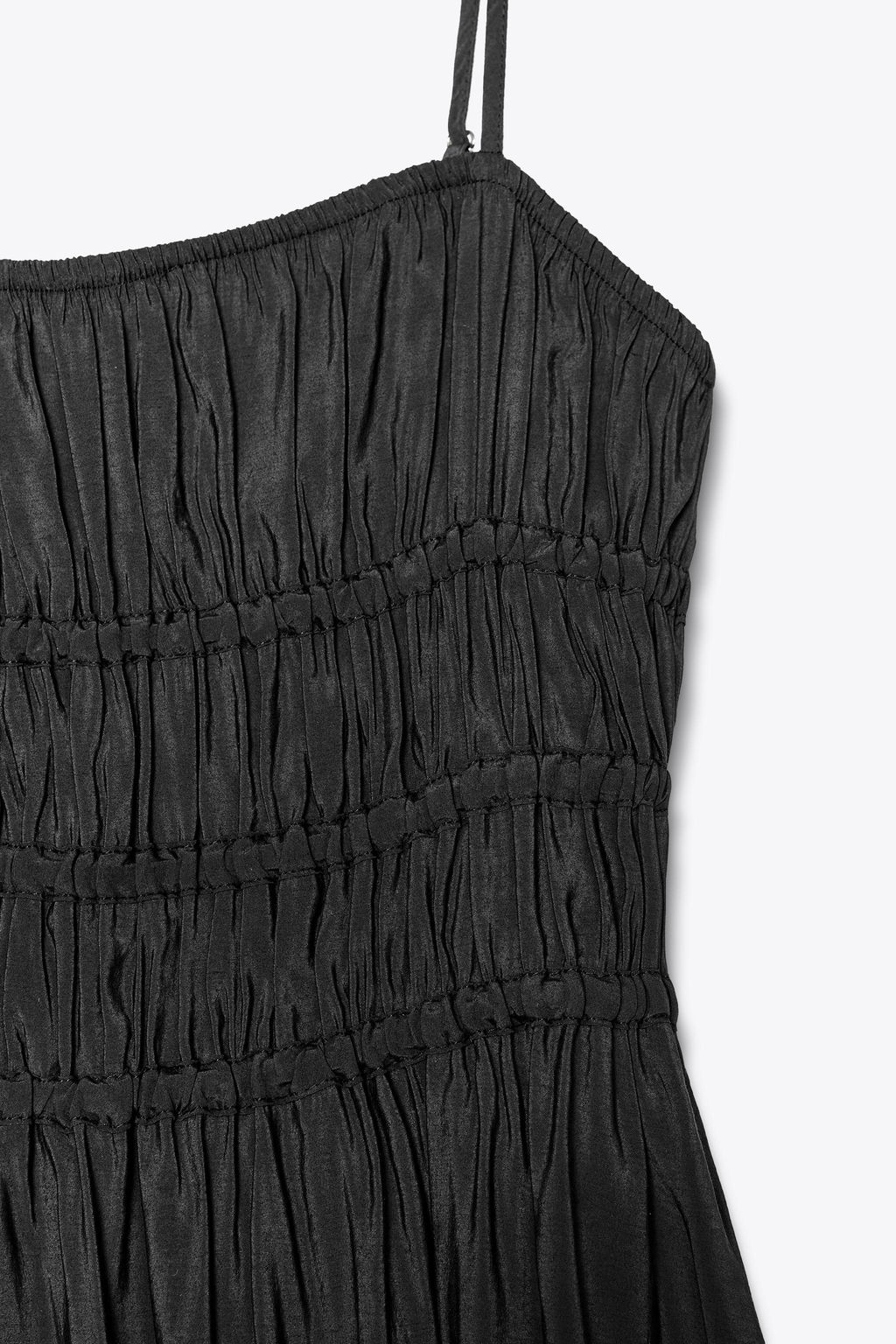 FLOWING MIDI DRESS WITH ELASTICATED DETAIL - Zara фото 14