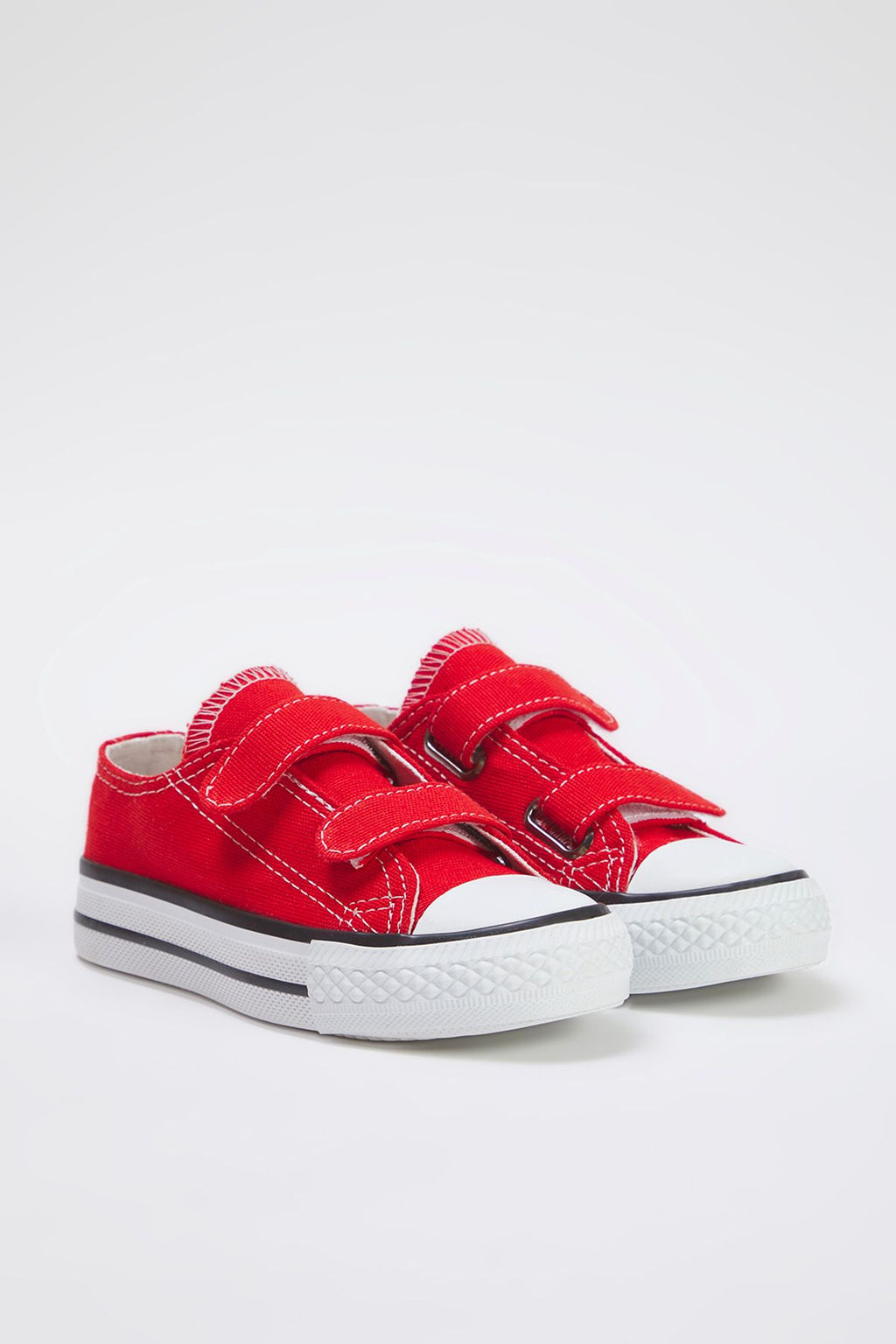 Trendyol Shoes K?rm?z? Cift C?rtl? Kaucuk Taban Cocuk Unisex Kids Spor Ayakkab? TAKSS25SN00022 - Trendyolmilla фото 4