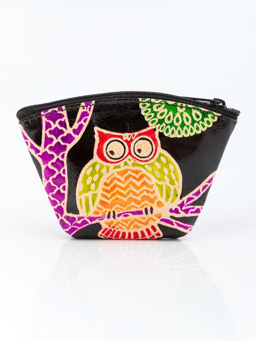 Кошелек под мелочь ручной принт Сова №0593/8 4шт/уп - Ганг фото 10