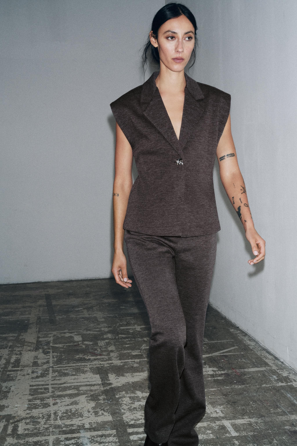 FLARE TROUSERS