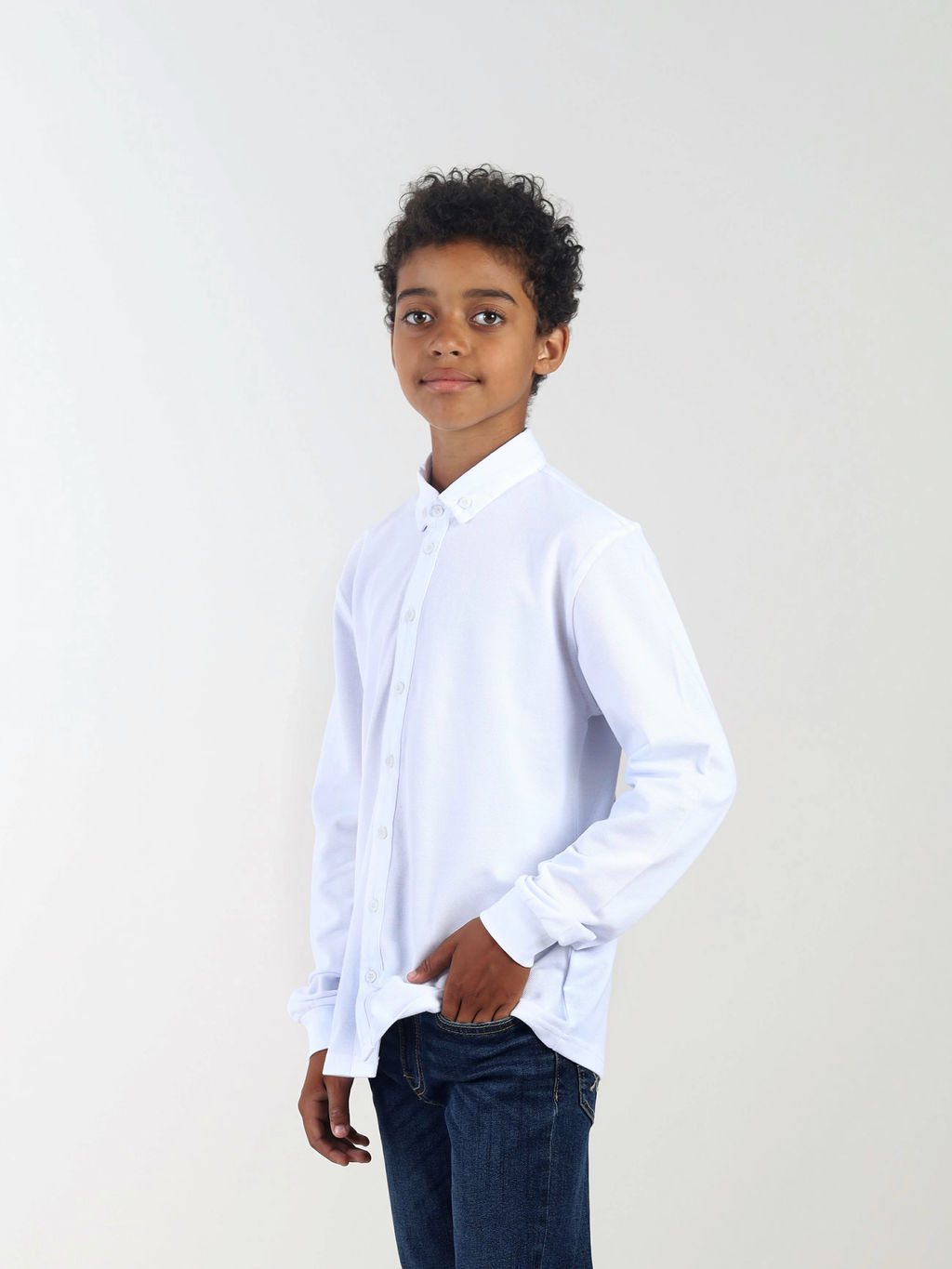 CRB wear/CWJB 63618-20 Сорочка для мальчика,белый/Ex.Cherubino  фото 6