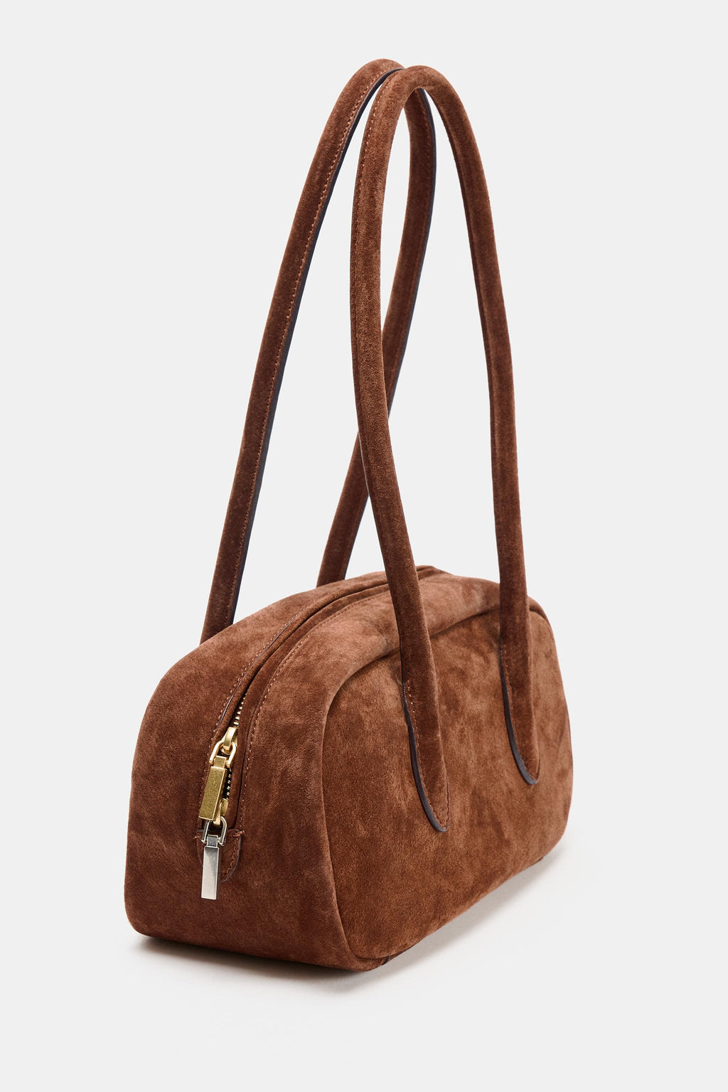 BOLSO DE HOMBRO PIEL / Teja - Zara фото 5