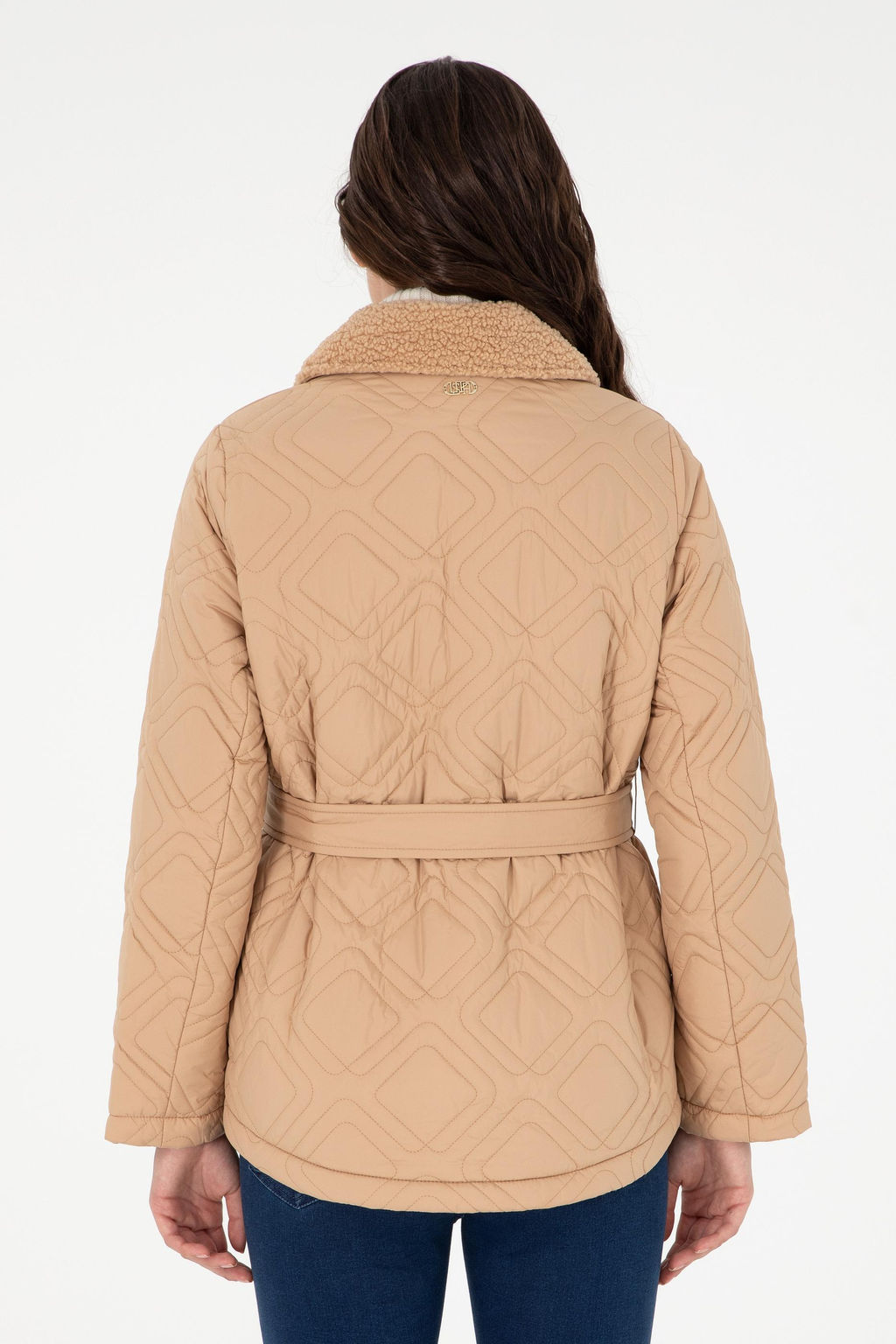 Женское пальто светло-коричневого цвета Неожиданная скидка в корзине