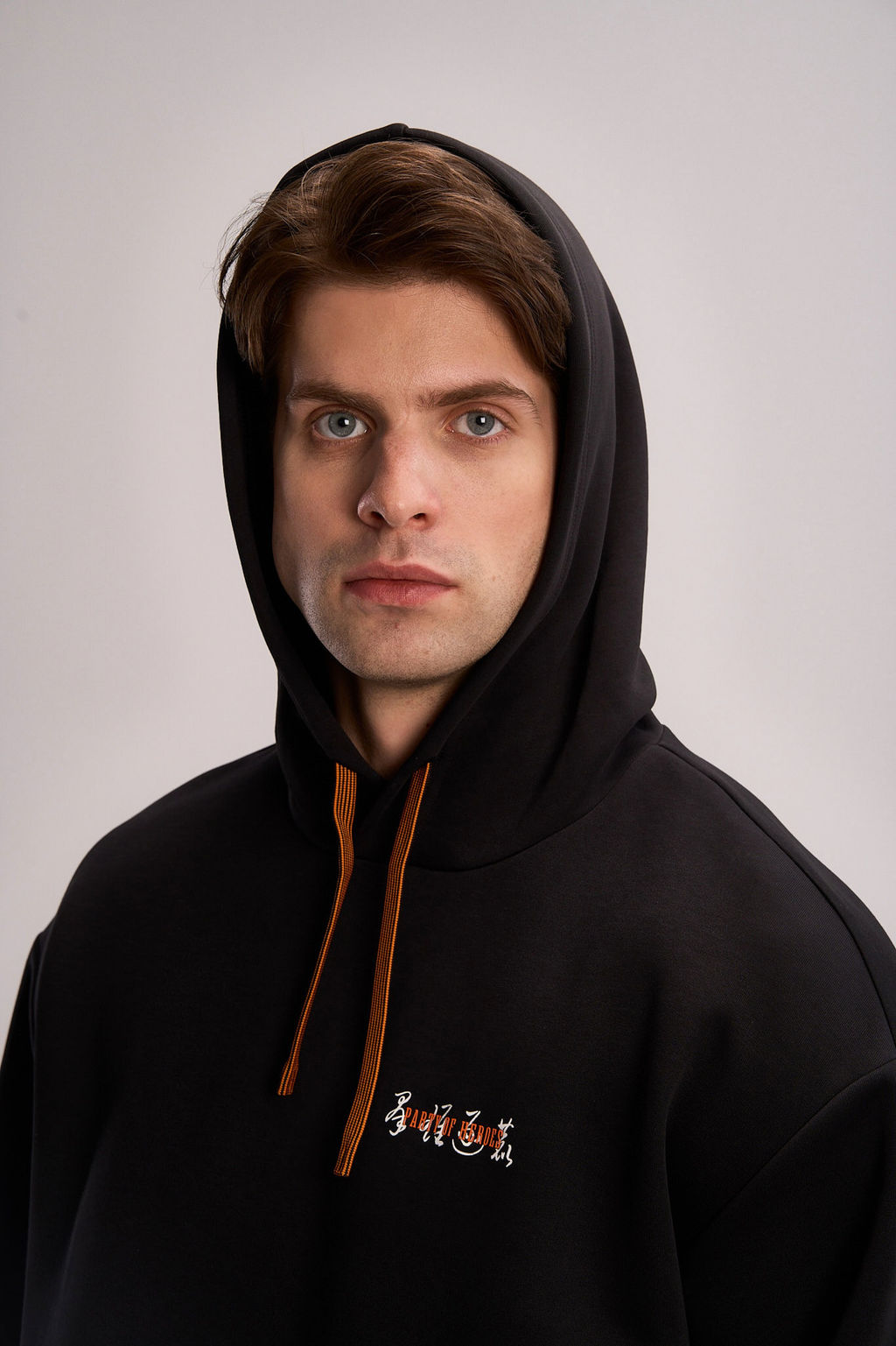 Худи Черный CAMPUS BASKETBALL Sweat Hoodie - Anta фото 2