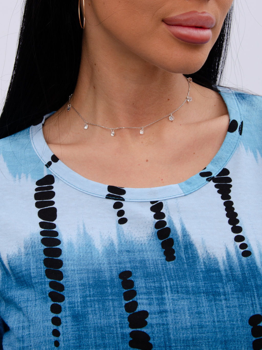 Костюм "Азалия 2" голубой, трикотаж