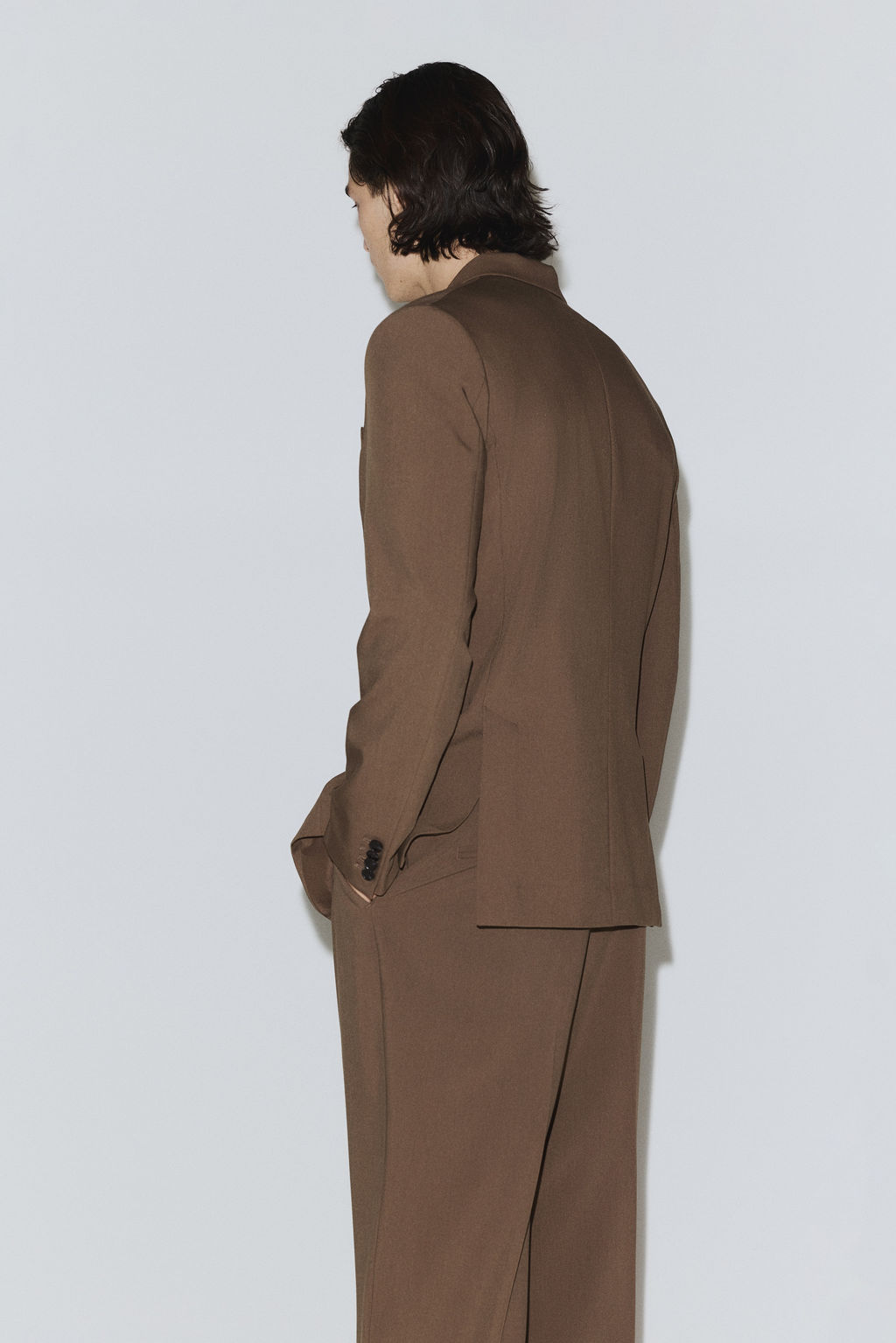 Americana de traje Wrinkle Resistant Relaxed Fit - H&m фото 4